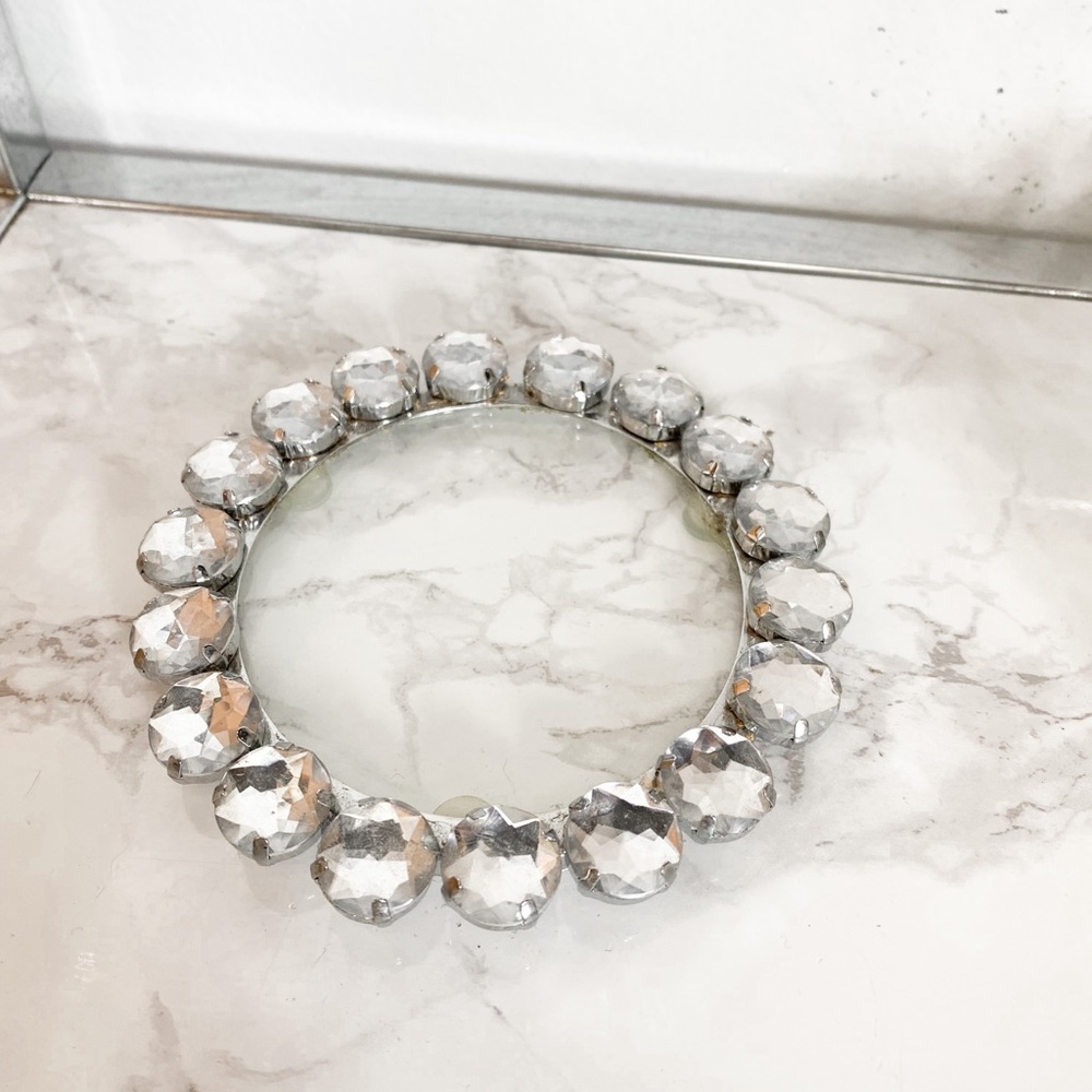 Gemstone Silver Drink Coaster